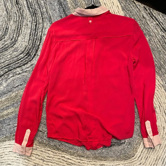 MAEVE Anthropologie Long Sleeve Button Down Blouse - Picture 3 of 4